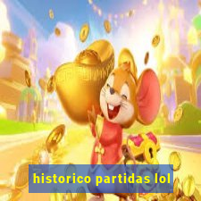 historico partidas lol